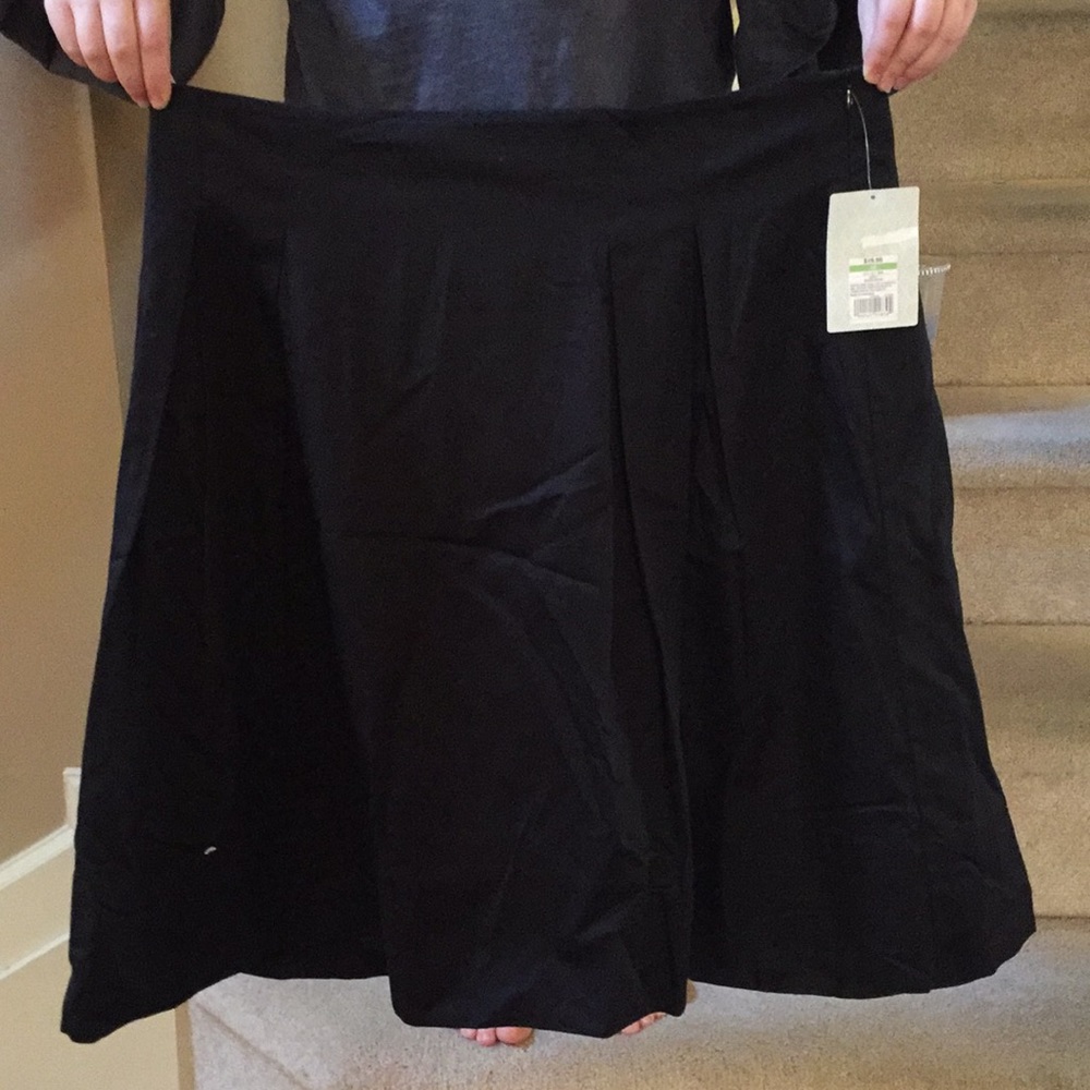 Merona Black cotton skirt size 12